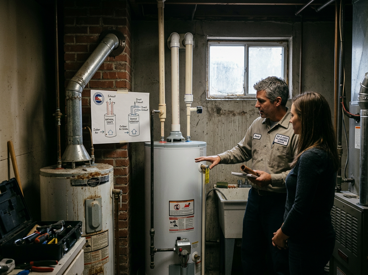 Natural Draft vs Sealed Combustion: What Changed for Colorado Water Heaters